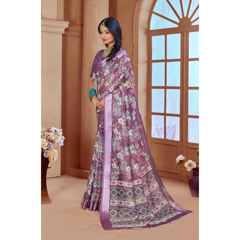 PID-62348-Generic-Women-s-Printed-Cotton-Linen-Saree-with-Printed-Saree-With-Unstitched-Blouse-Purpl-1000x1000-1.webp