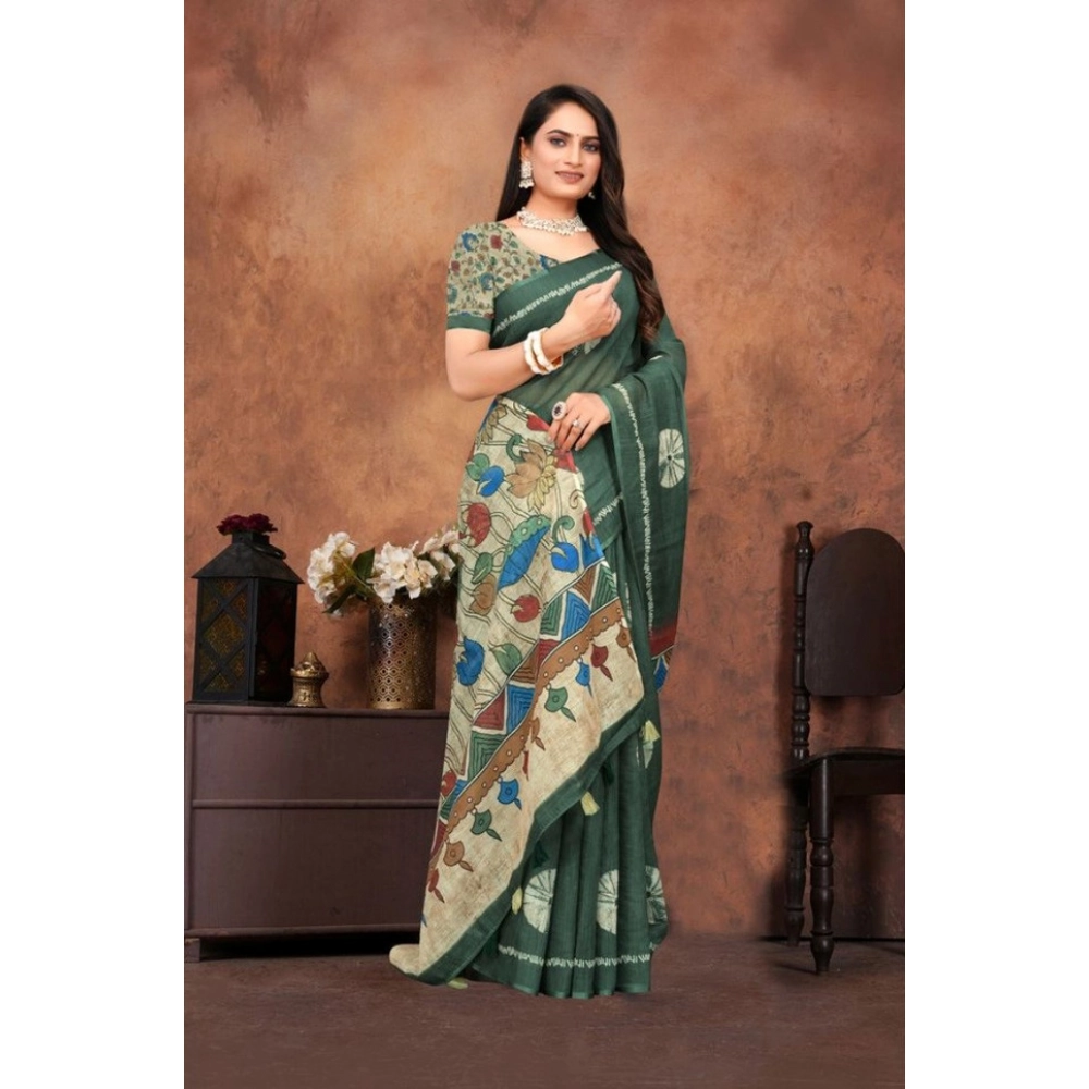 PID-62442-Generic-Women-s-Linen-Printed-Saree-With-Unstitched-Blouse-5-5-Mtr-Dark-Green-1-1000x1000-1.webp