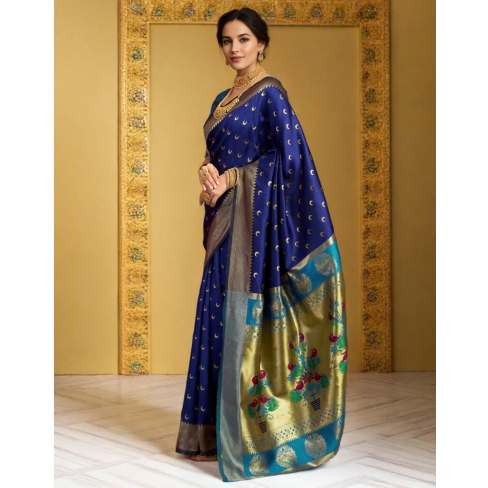 PID-62807-Generic-Women-s-Silk-Blend-Zari-Woven-Saree-With-Unstitched-Blouse-5-5-Mtr-Navy-1-1000x1000-1.webp