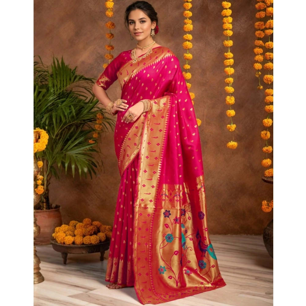 PID-62827-Generic-Women-s-Silk-Blend-Zari-Weaving-Saree-With-Unstitched-Blouse-5-5-Mtr-Pink-1-1000x1000-1.webp