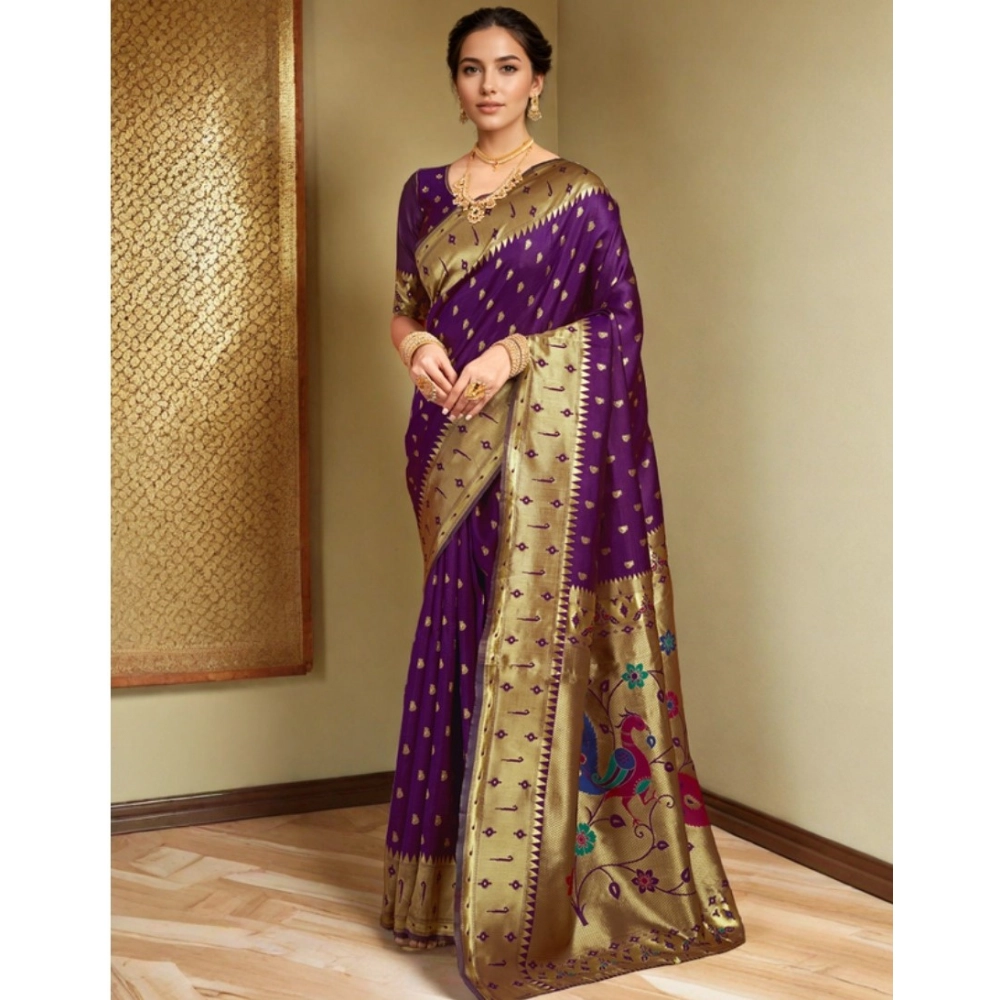 PID-62828-Generic-Women-s-Silk-Blend-Zari-Weaving-Saree-With-Unstitched-Blouse-5-5-Mtr-Purple-1-1000x1000-1.webp