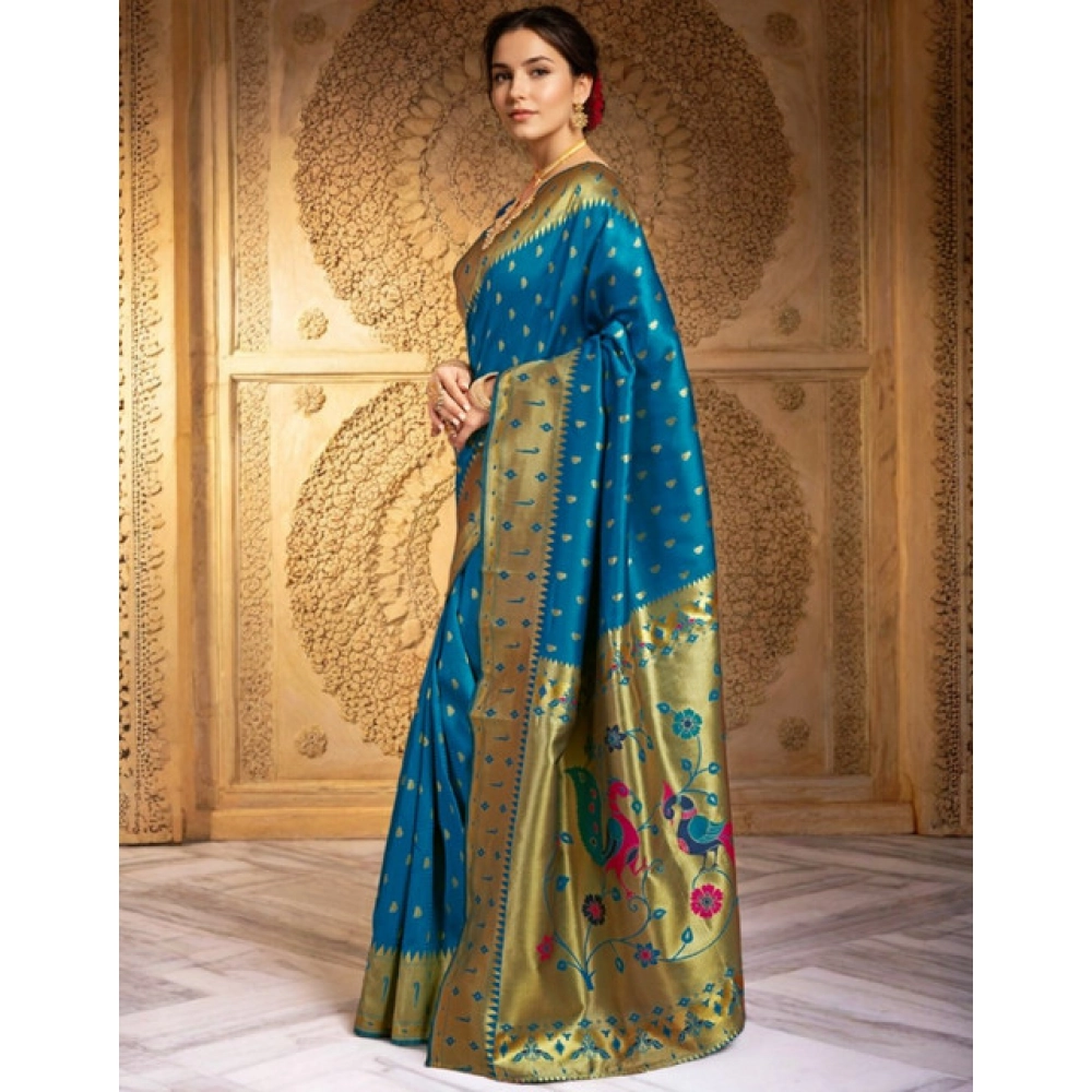 PID-62831-Generic-Women-s-Silk-Blend-Zari-Weaving-Saree-With-Unstitched-Blouse-5-5-Mtr-Turquoise-1-1000x1000-1.webp