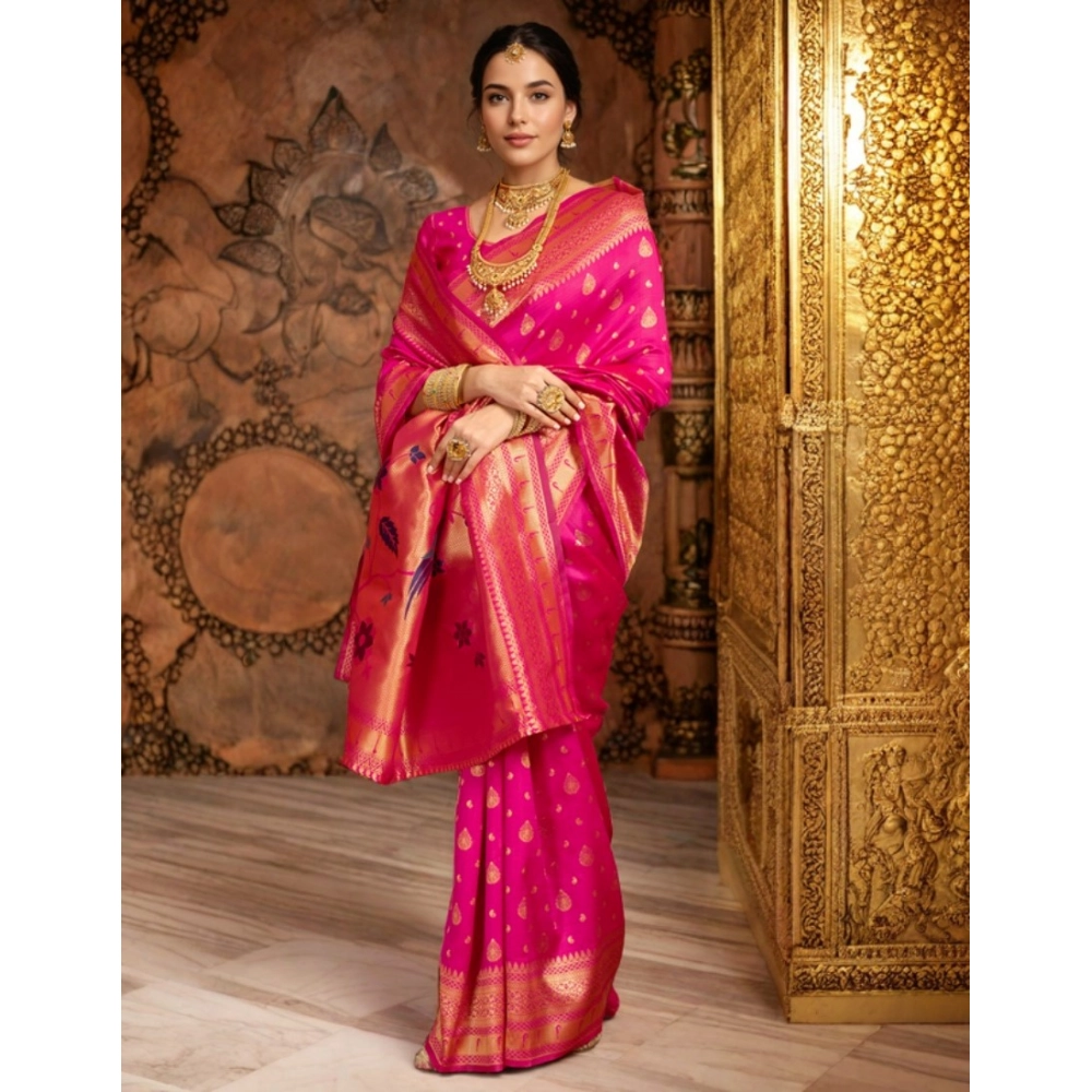 PID-62835-Generic-Women-s-Silk-Blend-Zari-Weaving-Saree-With-Unstitched-Blouse-5-5-Mtr-Pink-1-1000x1000-1.webp