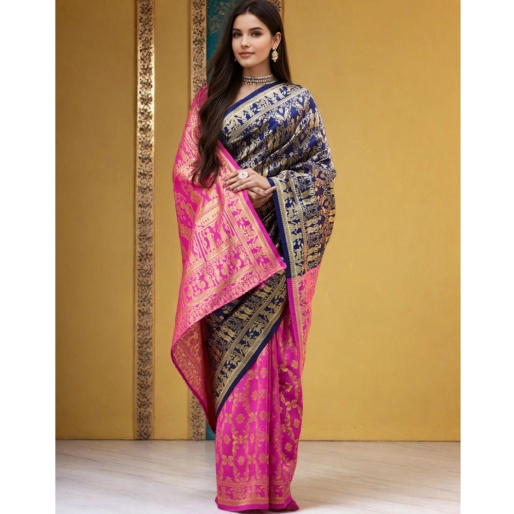 PID-62842-Generic-Women-s-Silk-Blend-Zari-Weaving-Saree-With-Unstitched-Blouse-5-5-Mtr-Navy-1-1000x1000-1.webp