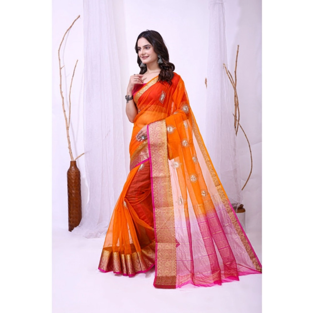 PID-63036-Generic-Women-s-Orgenza-jacquard-Embellished-Saree-With-Unstitched-Blouse-5-5-Mtr-Orange-1-1000x1000-1.webp