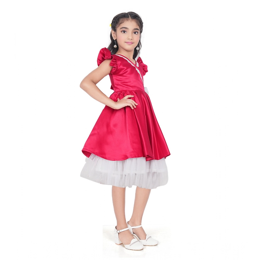 PID-63807-Generic-Girl-s-Satin-Printed-Short-Sleeve-V-Neck-Dress-SINGLR-1-1000x1000-1.webp