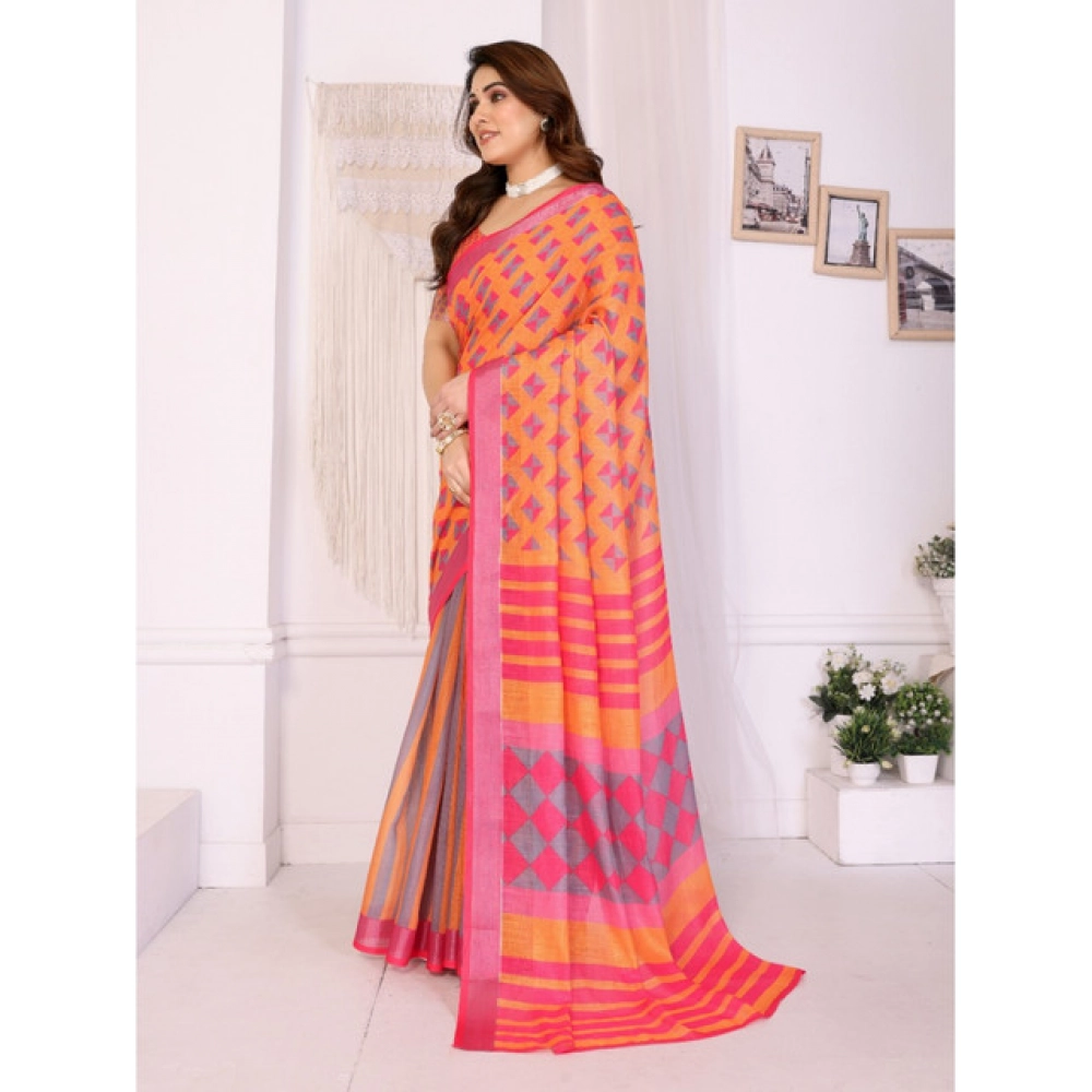 PID-63911-Women-s-Linen-Cotton-Printed-Saree-With-Unstitched-Blouse-5-5-Mtr-Orange-1-1000x1000-1.webp