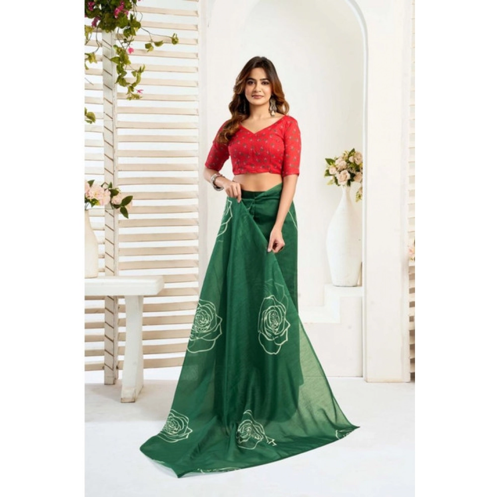 PID-64115-Womens-saree-with-Unstitched-Blouse-Dark-Green-1-1000x1000-1.webp