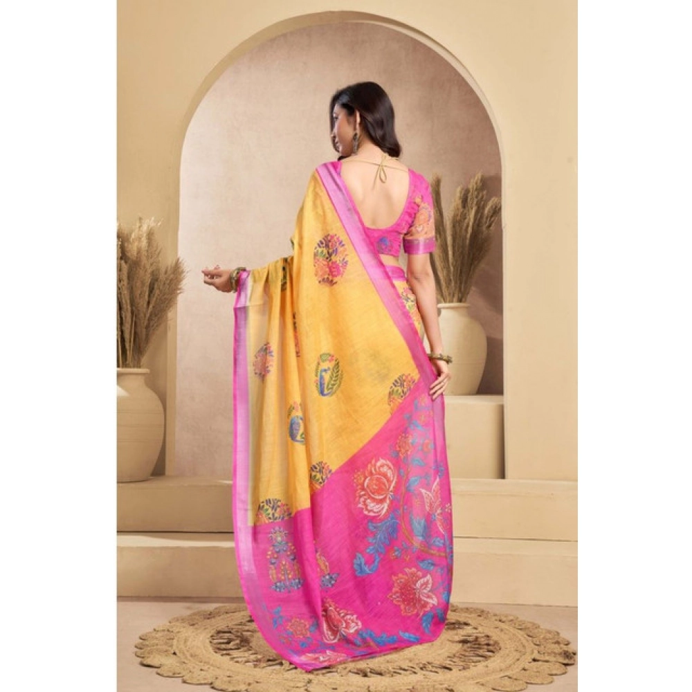 PID-64134-Womens-saree-with-Unstitched-Blouse-Yellow-1-1000x1000-1.webp