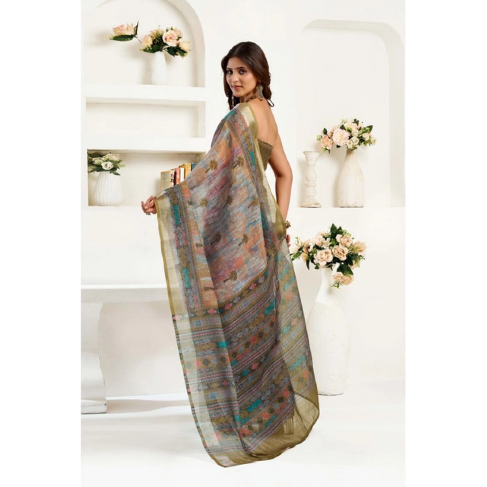 PID-64479-Women-s-Faux-Linen-Printed-Ready-To-Wear-Saree-With-Unstitched-Blouse-5-5-Mtr-Multicolor-1000x1000-1.webp
