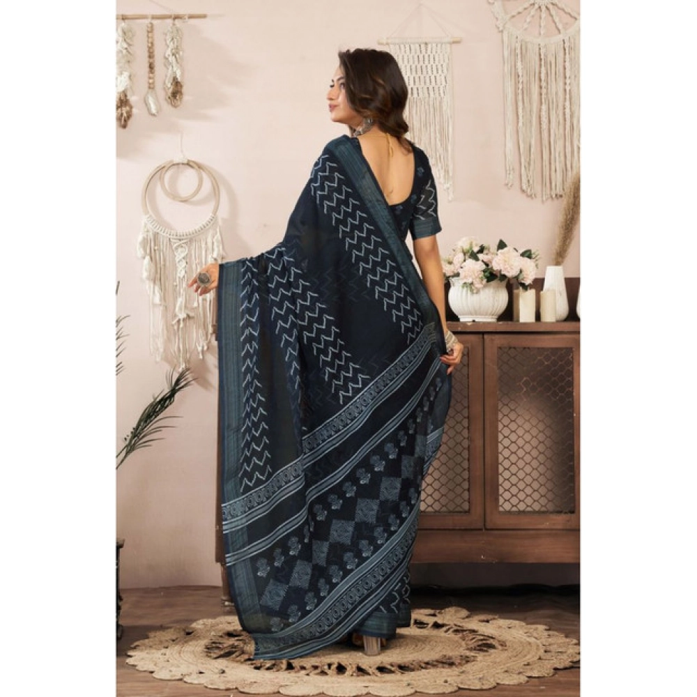 PID-64497-Women-s-Faux-Linen-Printed-Ready-To-Wear-Saree-With-Unstitched-Blouse-5-5-Mtr-Black-1-1000x1000-1.webp
