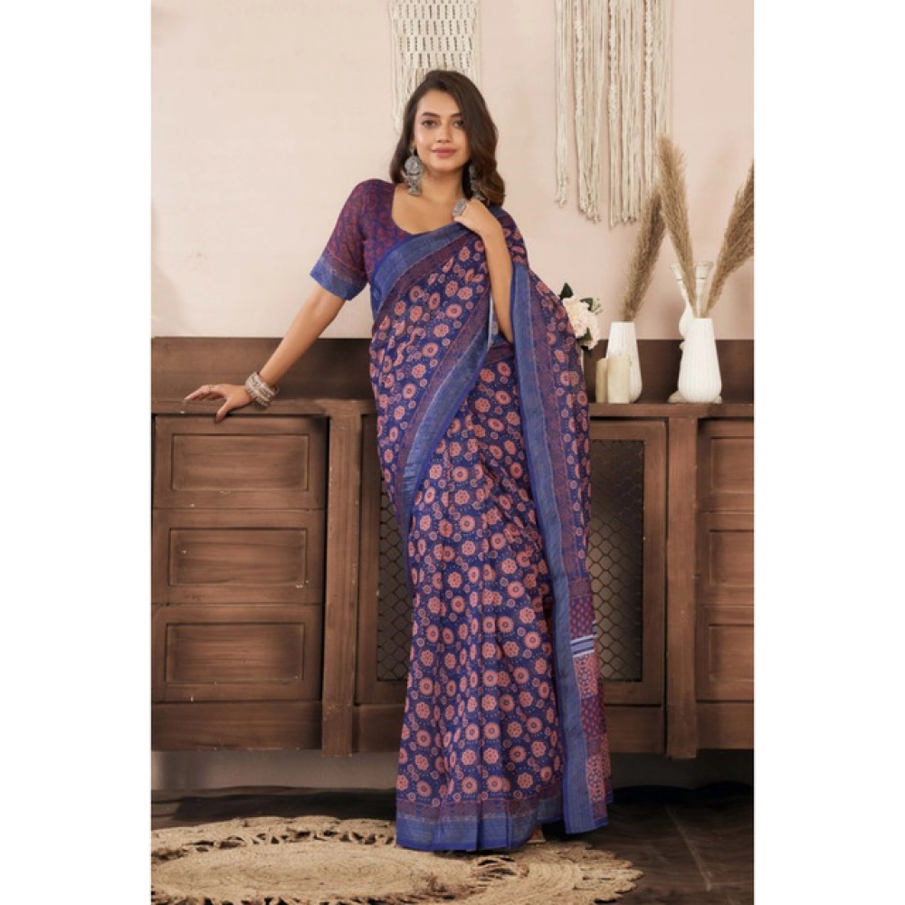 PID-64506-Women-s-Faux-Linen-Printed-Ready-To-Wear-Saree-With-Unstitched-Blouse-5-5-Mtr-Dark-Navy-1000x1000-1.webp