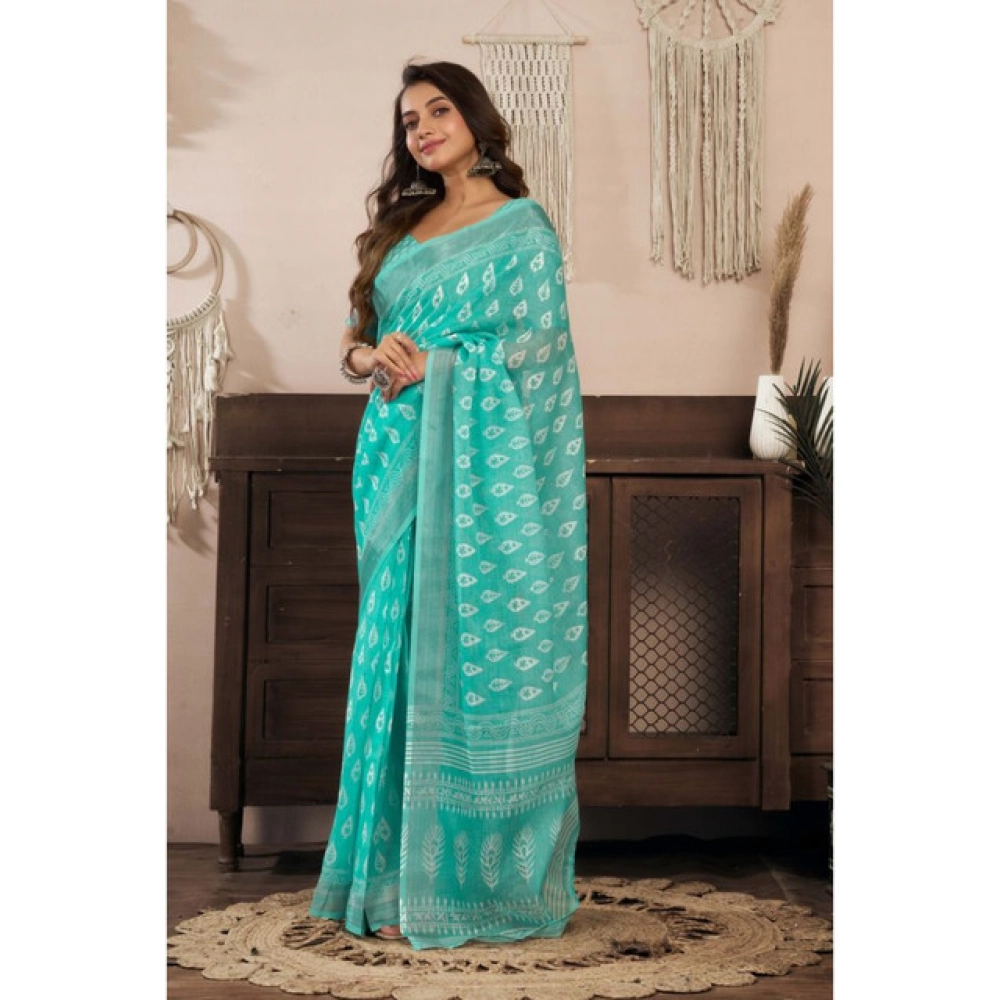 PID-64509-Women-s-Faux-Linen-Printed-Ready-To-Wear-Saree-With-Unstitched-Blouse-5-5-Mtr-Sea-Green-1000x1000-1.webp
