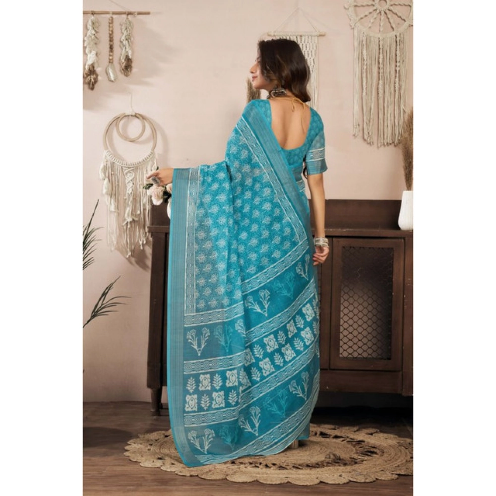 PID-64510-Women-s-Faux-Linen-Printed-Ready-To-Wear-Saree-With-Unstitched-Blouse-5-5-Mtr-Aqua-Blue-1000x1000-1.webp