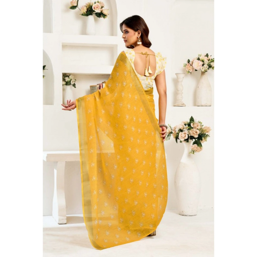 PID-64515-Women-s-Faux-Linen-Printed-Ready-To-Wear-Saree-With-Unstitched-Blouse-5-5-Mtr-Yellow-1-1000x1000-1.webp