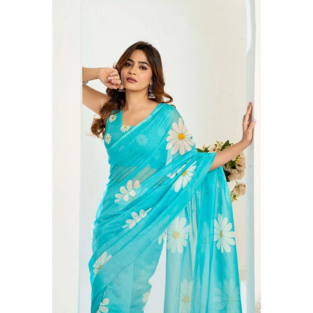 PID-64516-Women-s-Faux-Linen-Printed-Ready-To-Wear-Saree-With-Unstitched-Blouse-5-5-Mtr-Aqua-Blue-1000x1000-1.webp