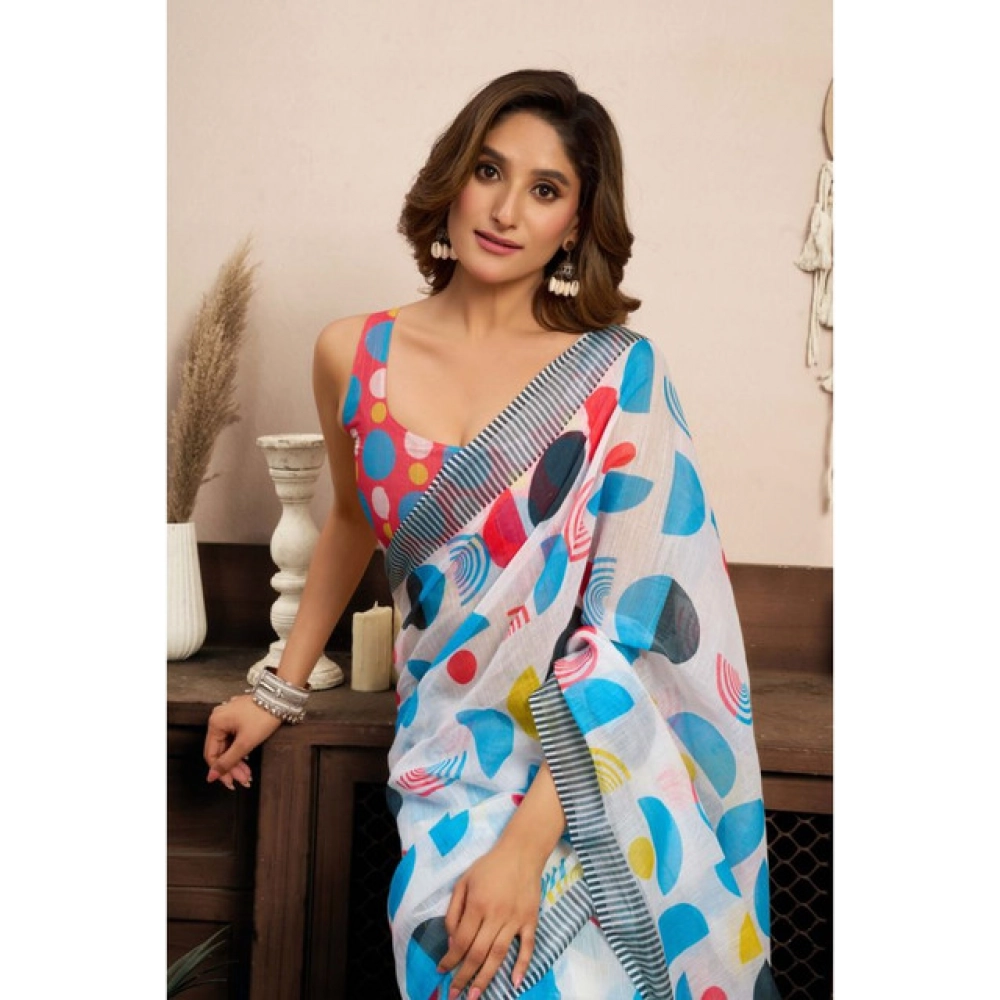 PID-64523-Women-s-Faux-Linen-Printed-Ready-To-Wear-Saree-With-Unstitched-Blouse-5-5-Mtr-Multicolor-1000x1000-1.webp