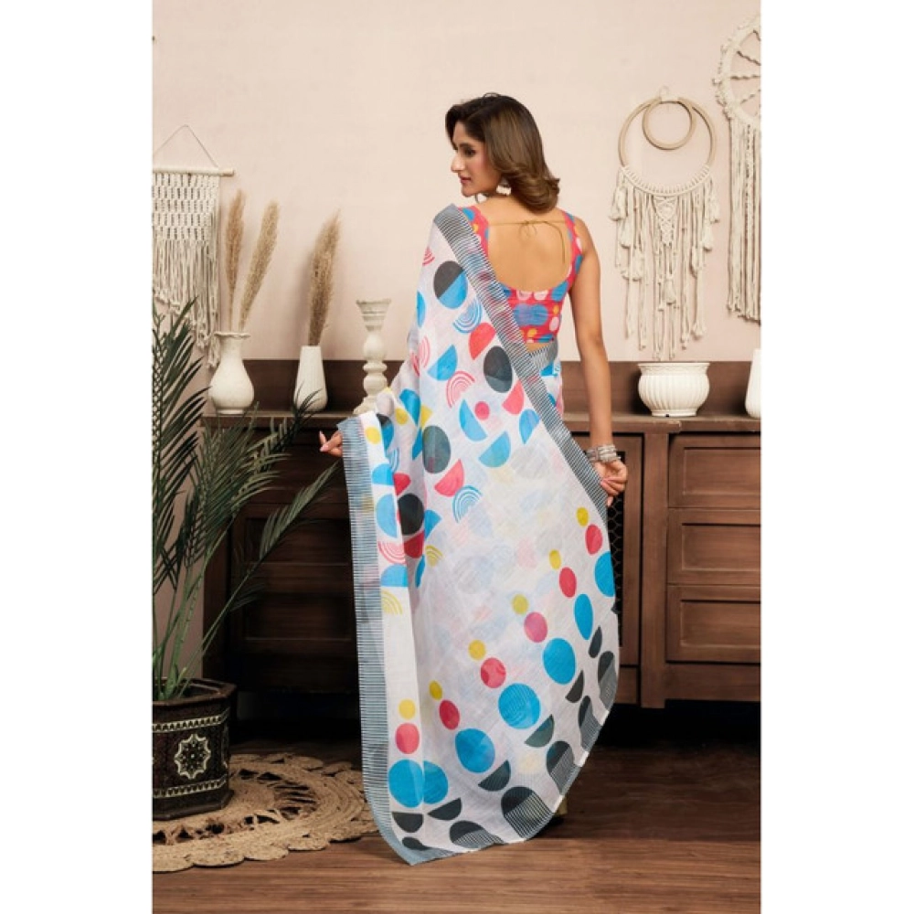 PID-64523-Women-s-Faux-Linen-Printed-Ready-To-Wear-Saree-With-Unstitched-Blouse-5-5-Mtr-Multicolor-1000x1000-1.webp