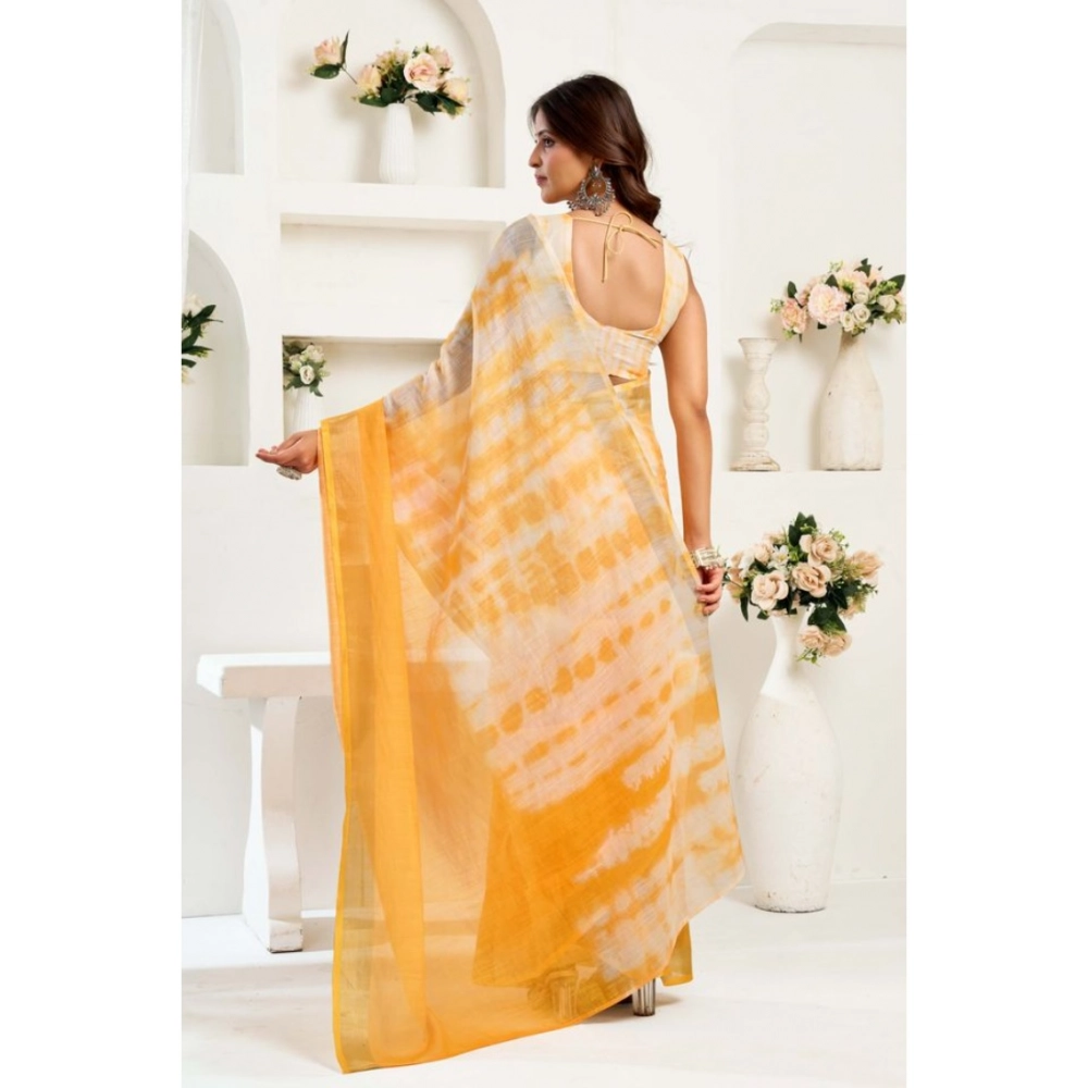 PID-64537-Women-s-Faux-Linen-Printed-Ready-To-Wear-Saree-With-Unstitched-Blouse-5-5-Mtr-Yellow-1-1000x1000-1.webp