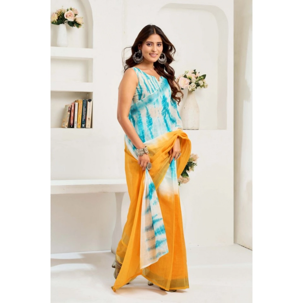 PID-64538-Women-s-Faux-Linen-Printed-Ready-To-Wear-Saree-With-Unstitched-Blouse-5-5-Mtr-Aqua-Blue-1000x1000-1.webp