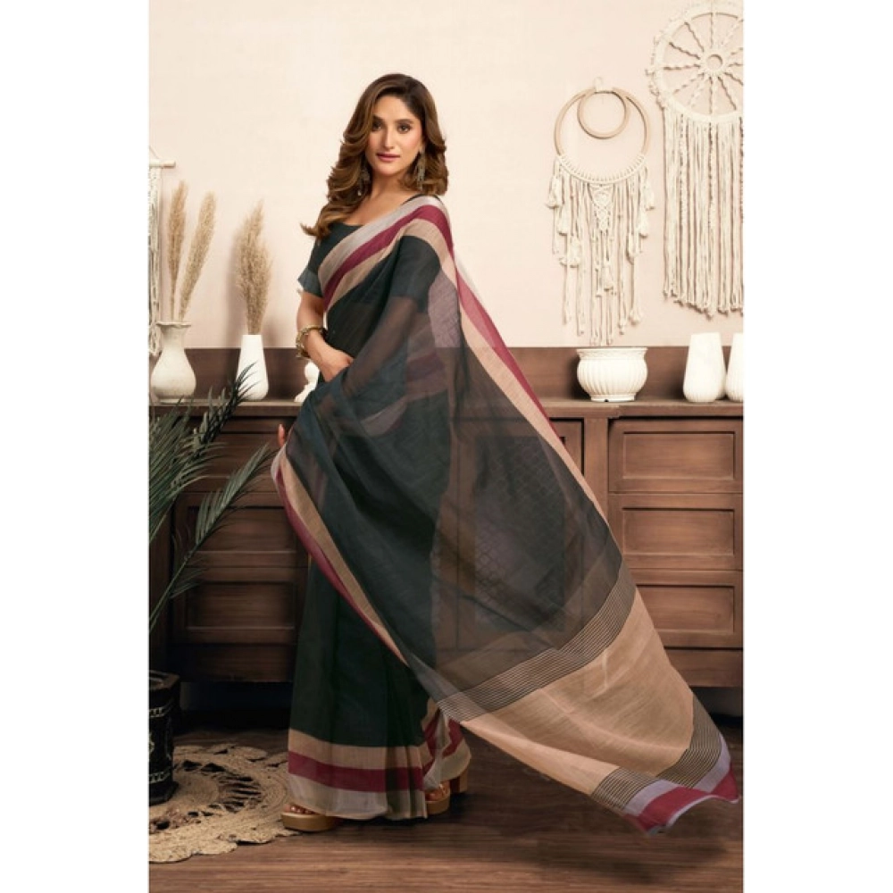 PID-64540-Women-s-Faux-Linen-Plain-Ready-To-Wear-With-Pocket-Saree-With-Unstitched-Blouse-5-5-Mtr-1000x1000-1.webp