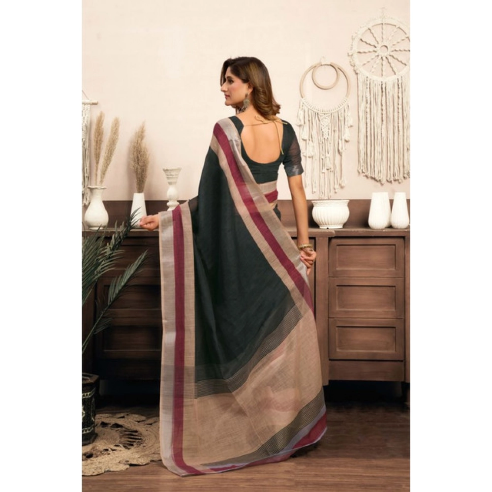PID-64540-Women-s-Faux-Linen-Plain-Ready-To-Wear-With-Pocket-Saree-With-Unstitched-Blouse-5-5-Mtr-1000x1000-1.webp