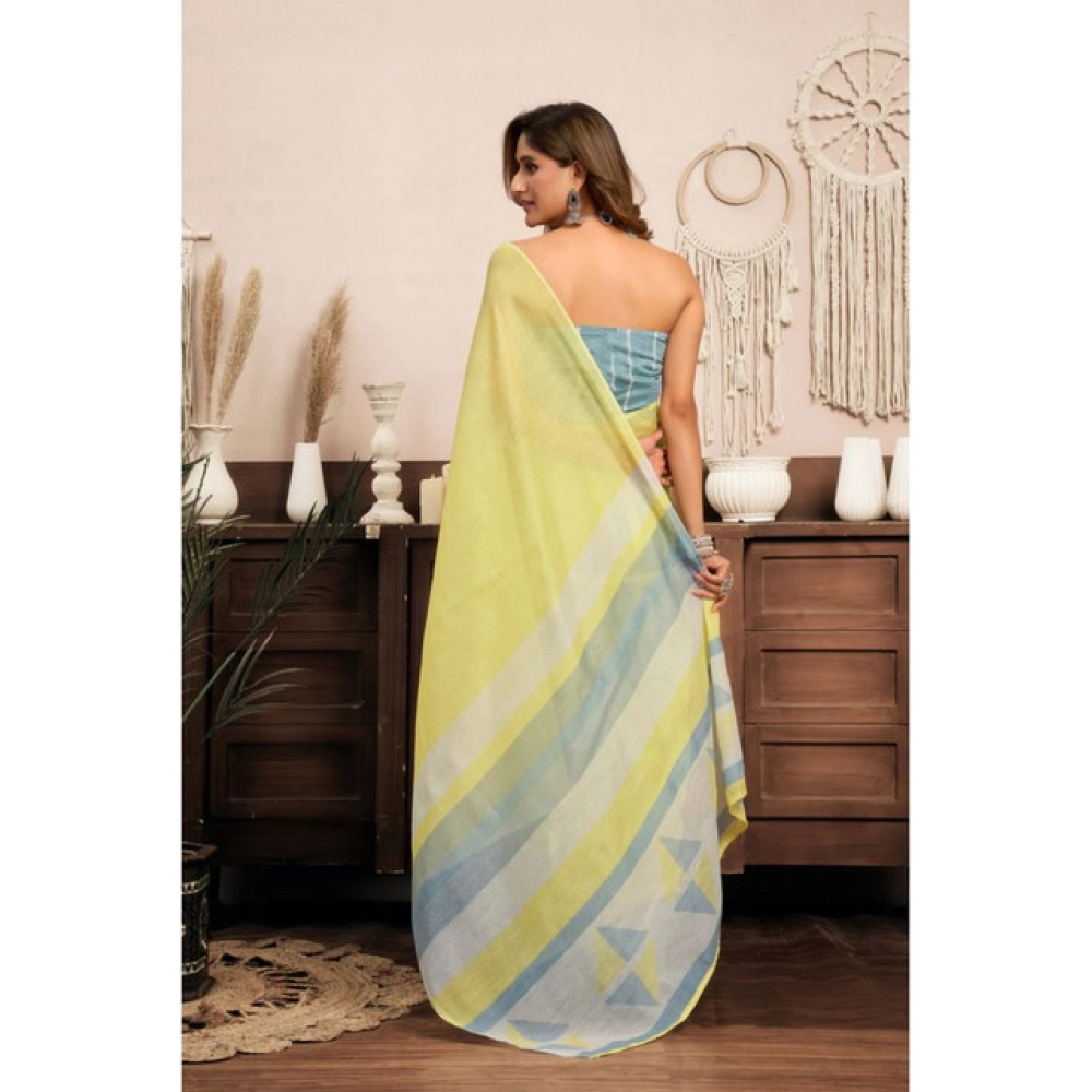 PID-64551-Women-s-Faux-Linen-Printed-Ready-To-Wear-With-Pocket-Saree-With-Unstitched-Blouse-5-5-Mtr-1000x1000-1.webp