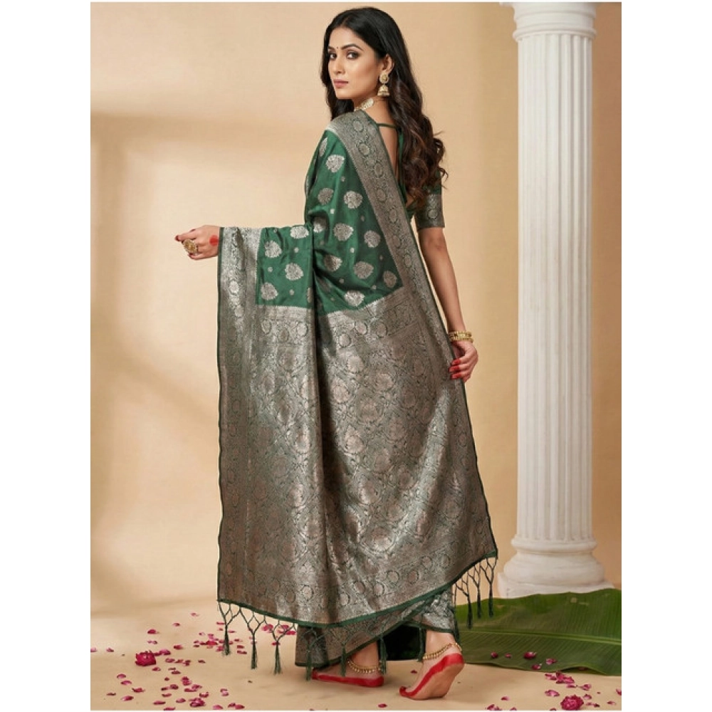 PID-65244-Women-s-Silk-Blend-Printed-Saree-With-Unstitched-Blouse-5-5-Mtr-Dark-Green-1-1000x1000-1.webp