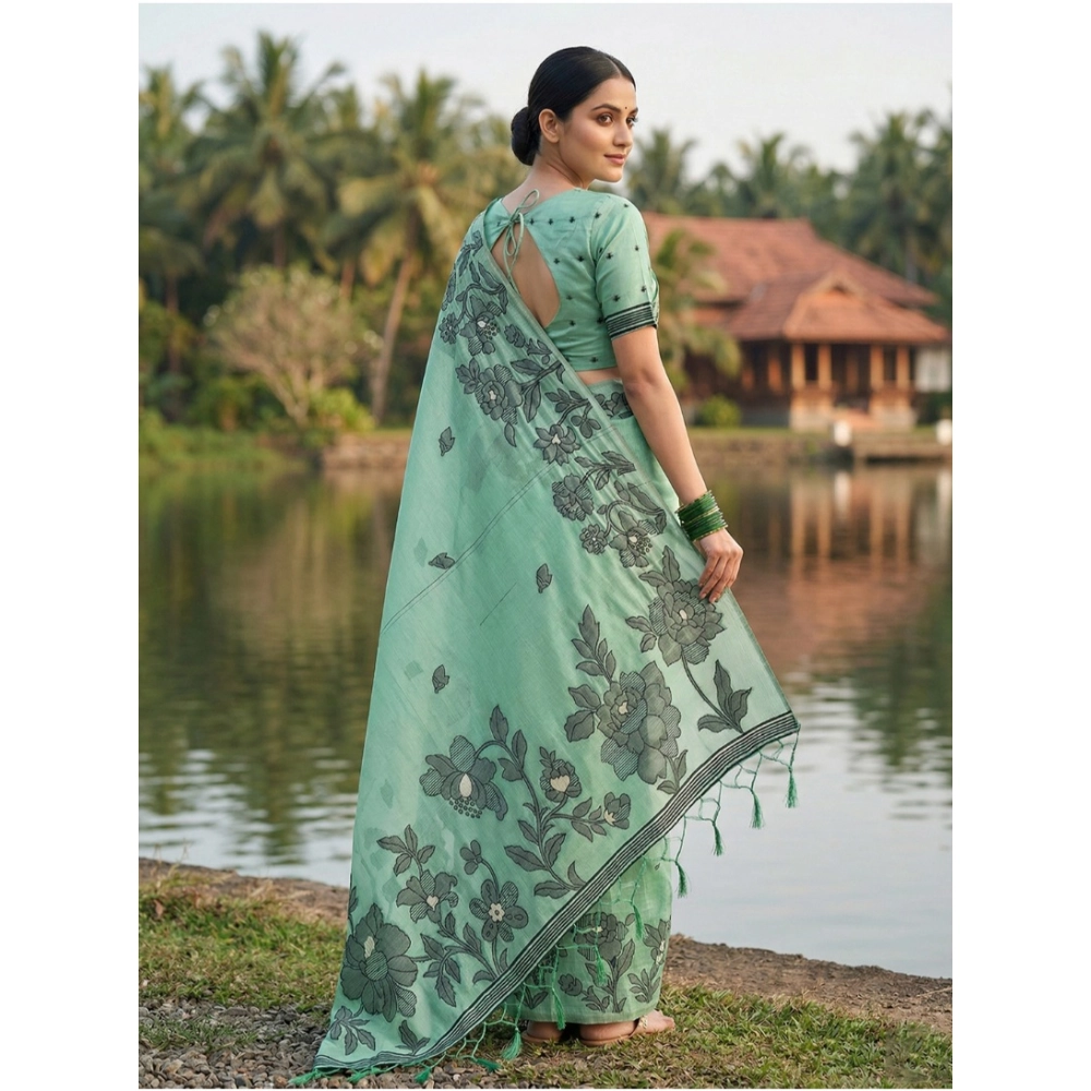 PID-65303-Women-s-Linen-Cotton-Printed-Saree-With-Unstitched-Blouse-5-5-Mtr-Rama-Green-1-1000x1000-1.webp