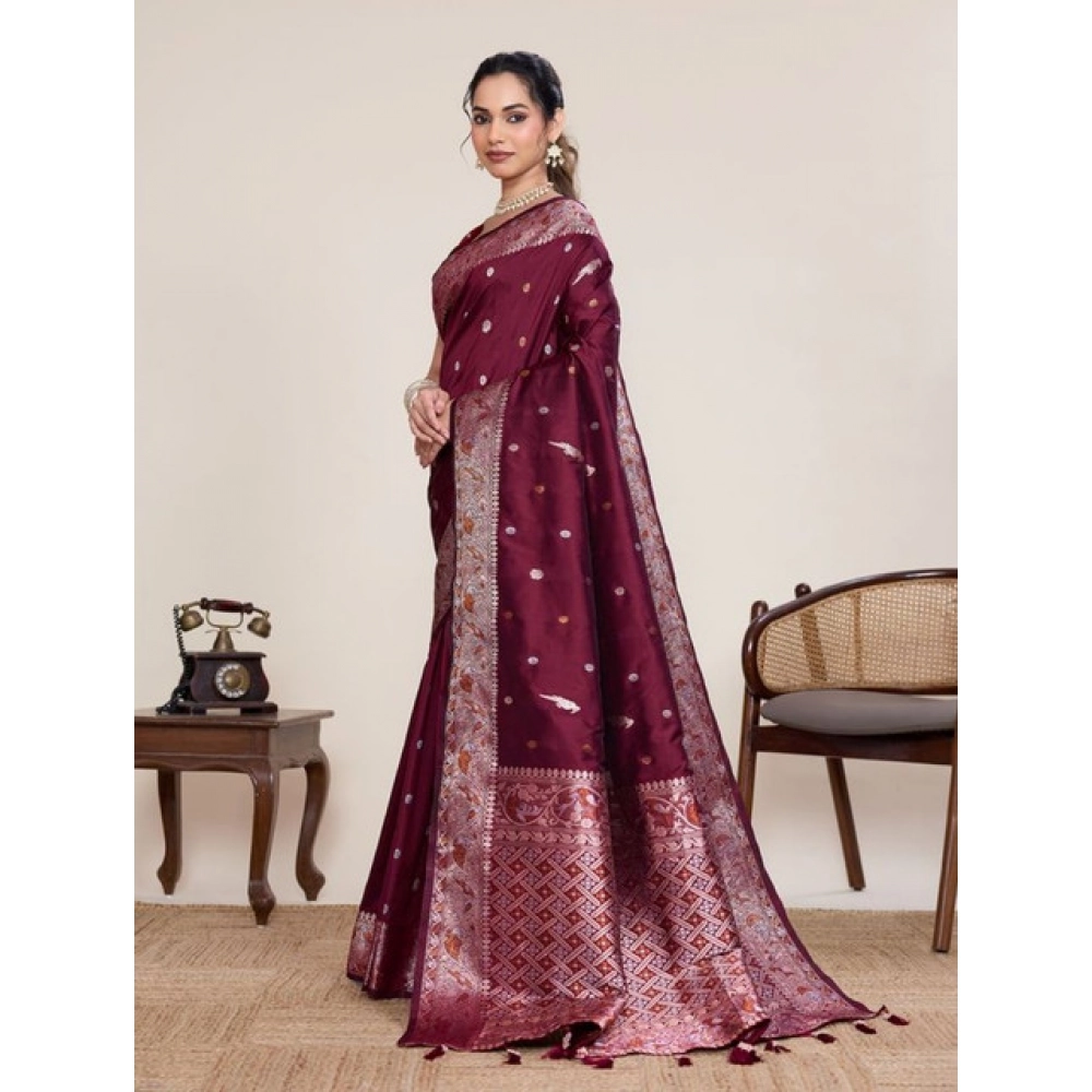 PID-65605-Women-s-Jacquard-Woven-Saree-With-Unstitched-Blouse-5-5-Mtr-Maroon-2-1000x1000-1.webp