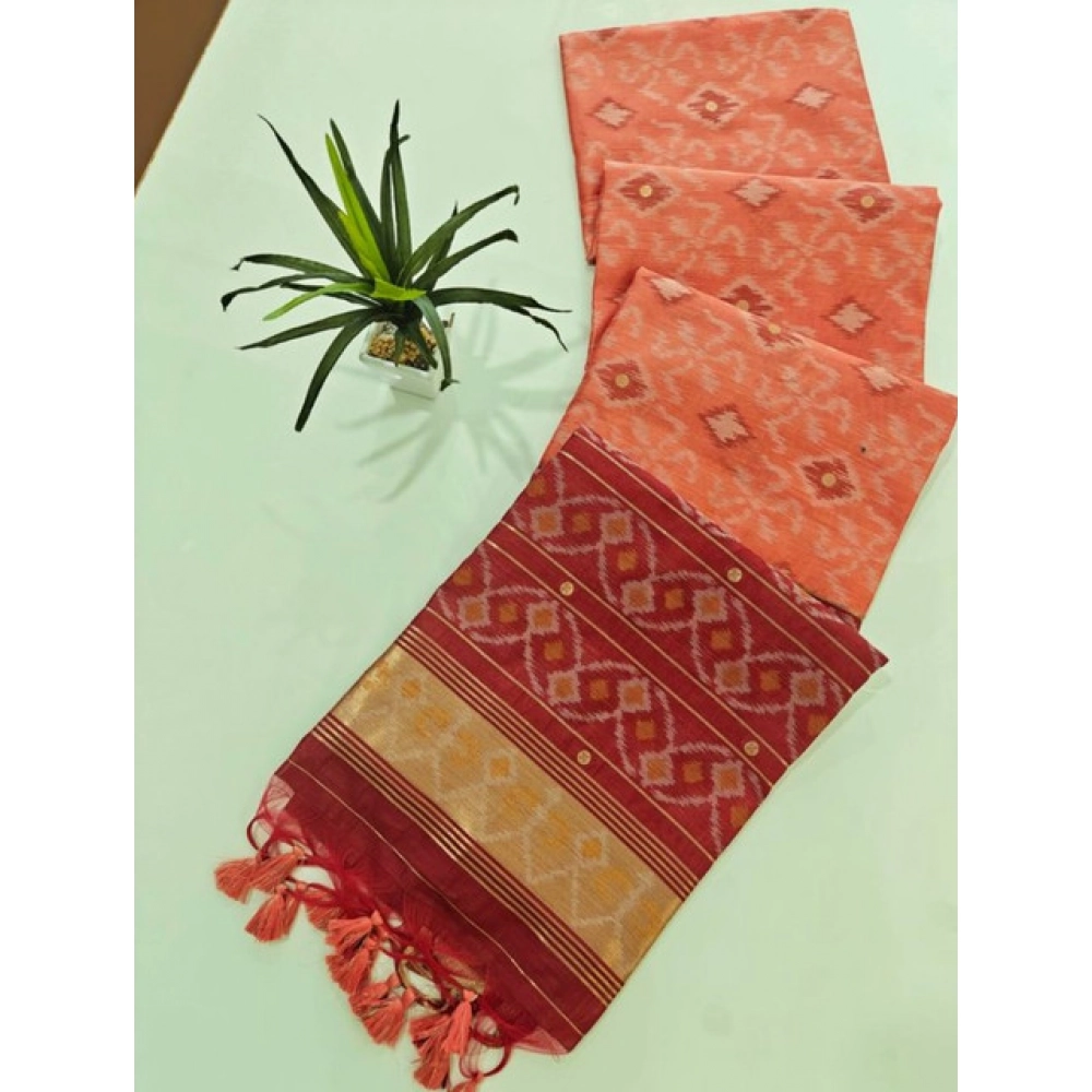 PID-65639-Generic-Women-S-Raw-Silk-Ikkat-Saree-With-Unstitched-Blouse-5-5-Mtr-Peach-2-1000x1000-1.webp
