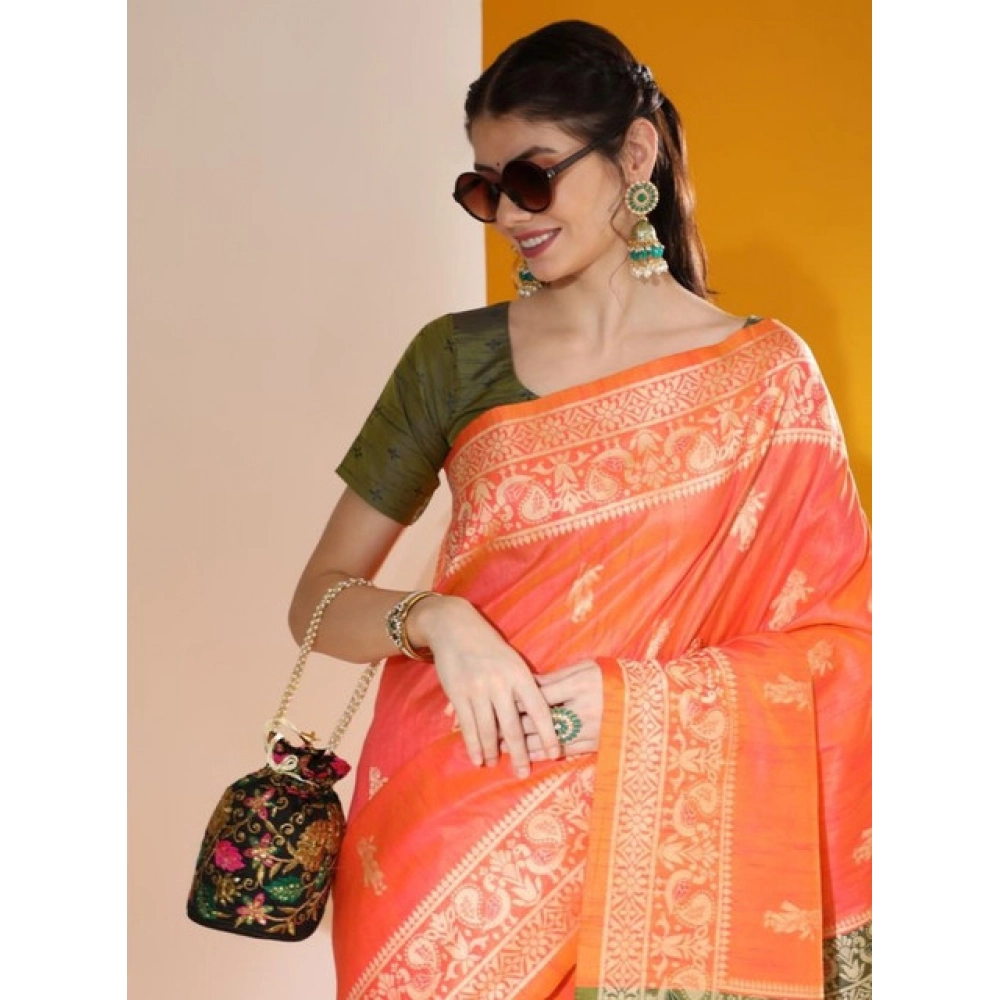 PID-65650-Generic-Women-S-Raw-Silk-Woven-Motif-Saree-With-Unstitched-Blouse-5-5-Mtr-Orange-2-1000x1000-1.webp