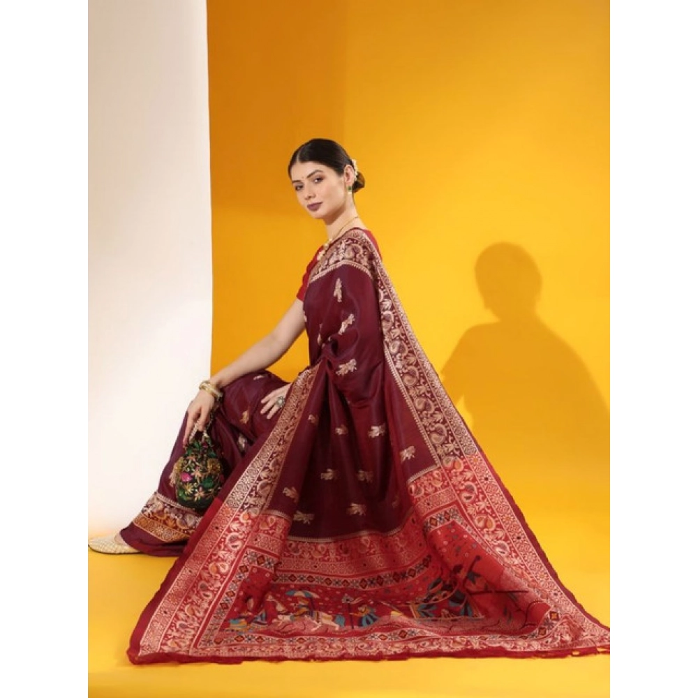 PID-65652-Generic-Women-S-Raw-Silk-Woven-Motif-Saree-With-Unstitched-Blouse-5-5-Mtr-Maroon-2-1000x1000-1.webp