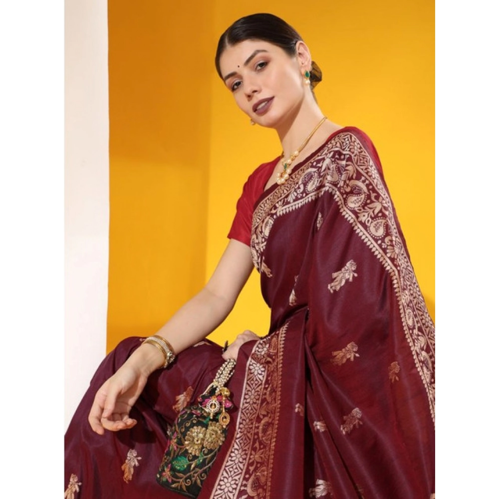 PID-65652-Generic-Women-S-Raw-Silk-Woven-Motif-Saree-With-Unstitched-Blouse-5-5-Mtr-Maroon-2-1000x1000-1.webp