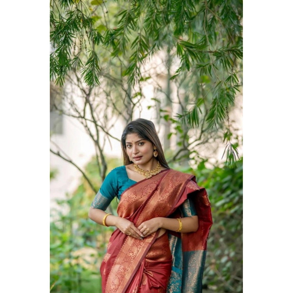 PID-65663-Generic-Women-S-Katan-Silk-Zari-Weaving-Saree-With-Unstitched-Blouse-5-5-Mtr-Maroon-2-1000x1000-1.webp
