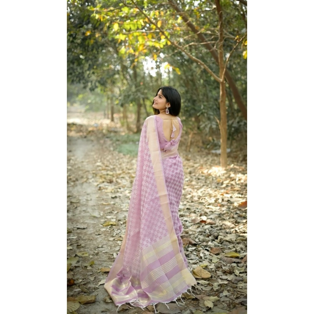 PID-65705-Generic-Women-S-Silk-Blend-Checked-Saree-With-Unstitched-Blouse-5-5-Mtr-Lavender-2-1000x1000-1.webp