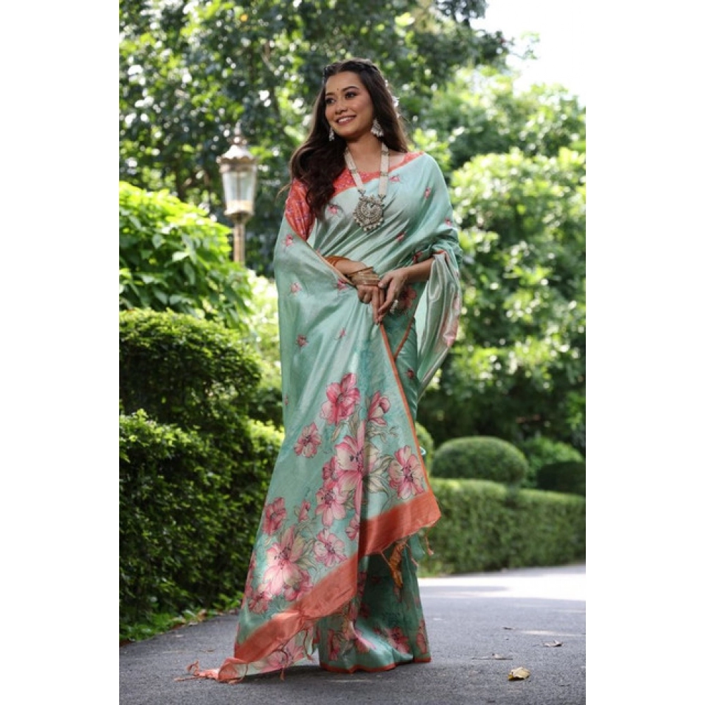 PID-65735-Generic-Women-S-Faux-Tussar-Floral-Print-Saree-With-Unstitched-Blouse-5-5-Mtr-Dark-Green-1000x1000-1.webp