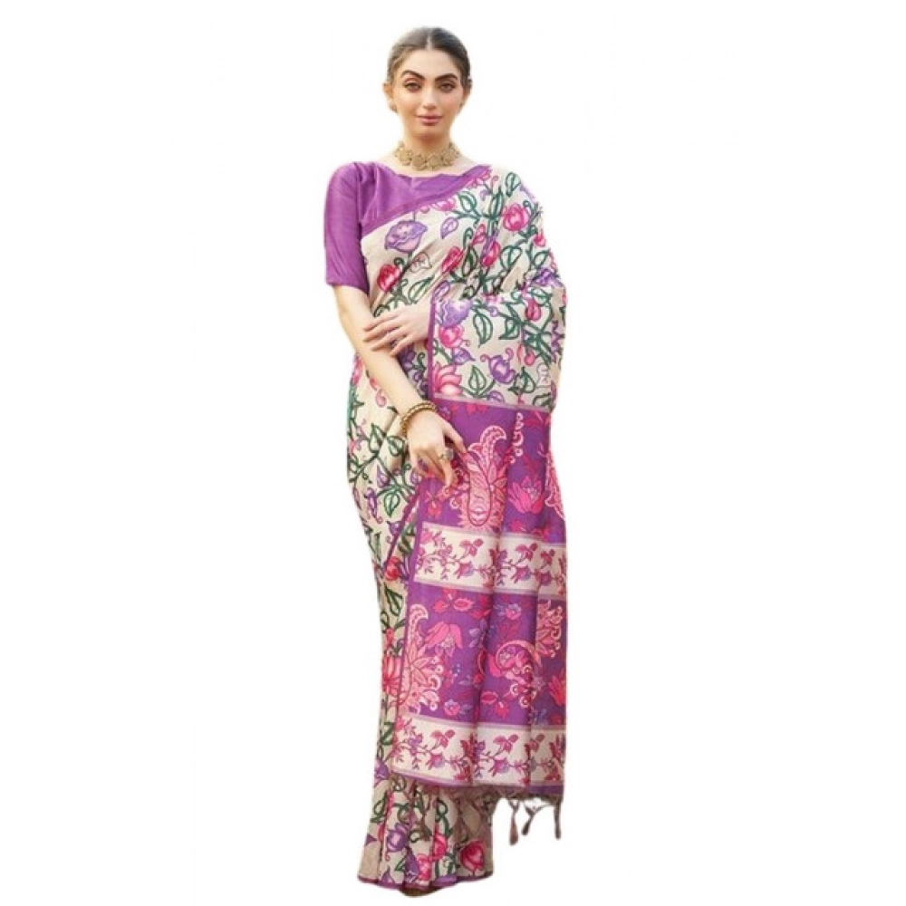 PID-65749-Generic-Women-S-Faux-Tussar-Kalamkari-Print-Saree-With-Unstitched-Blouse-5-5-Mtr-Purple-1000x1000-1.webp