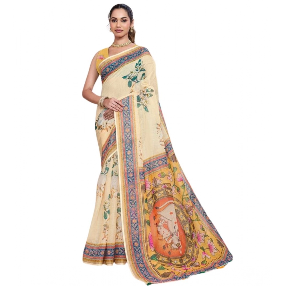 PID-65782-Generic-Women-S-Linen-Floral-Printed-Saree-With-Unstitched-Blouse-5-5-Mtr-Beige-2-1000x1000-1.webp