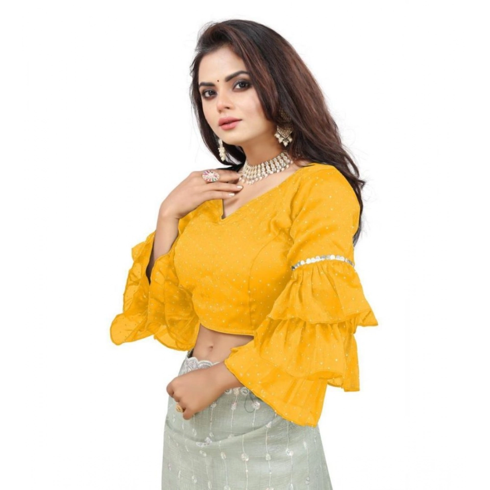 PID-65860-Women-s-Layered-Ruffle-Sleeve-Organza-Solid-V-Neck-Readymade-Blouse-Yellow-Free-Size-up-1000x1000-1.webp