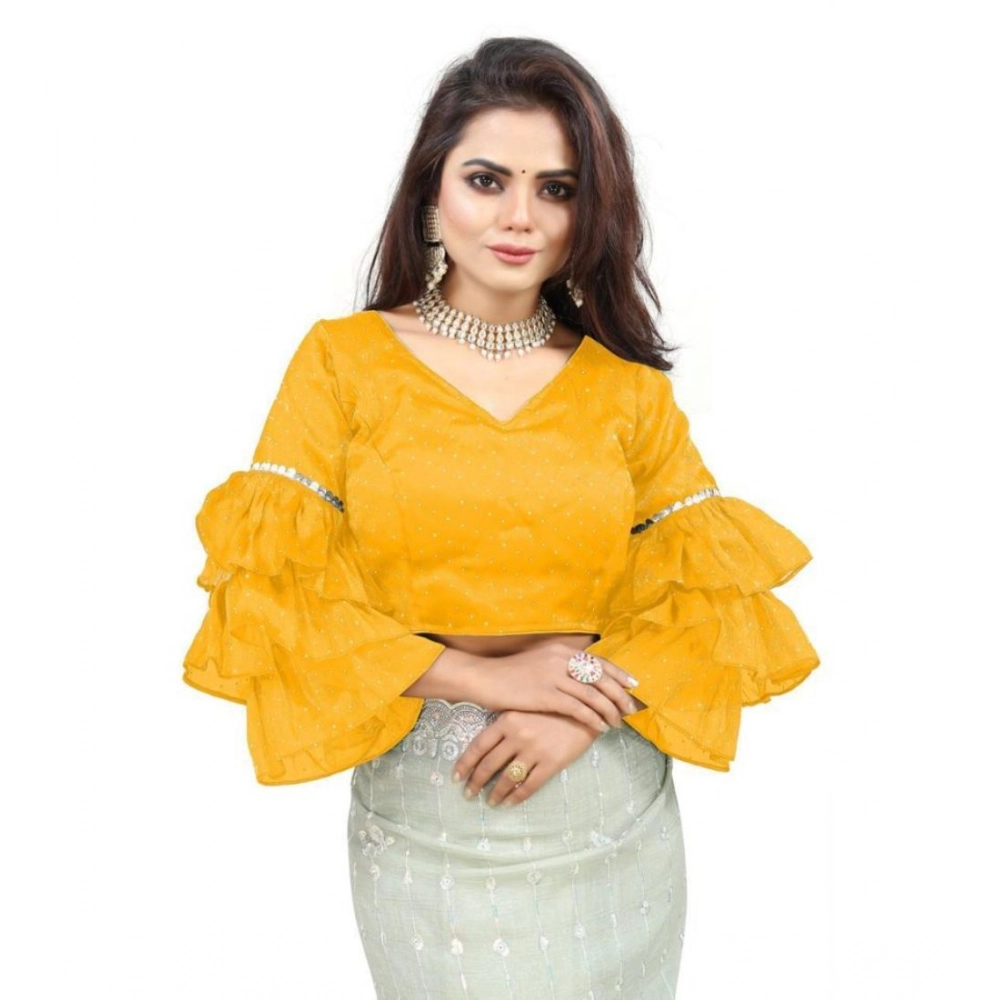 PID-65860-Women-s-Layered-Ruffle-Sleeve-Organza-Solid-V-Neck-Readymade-Blouse-Yellow-Free-Size-up-1000x1000-1.webp