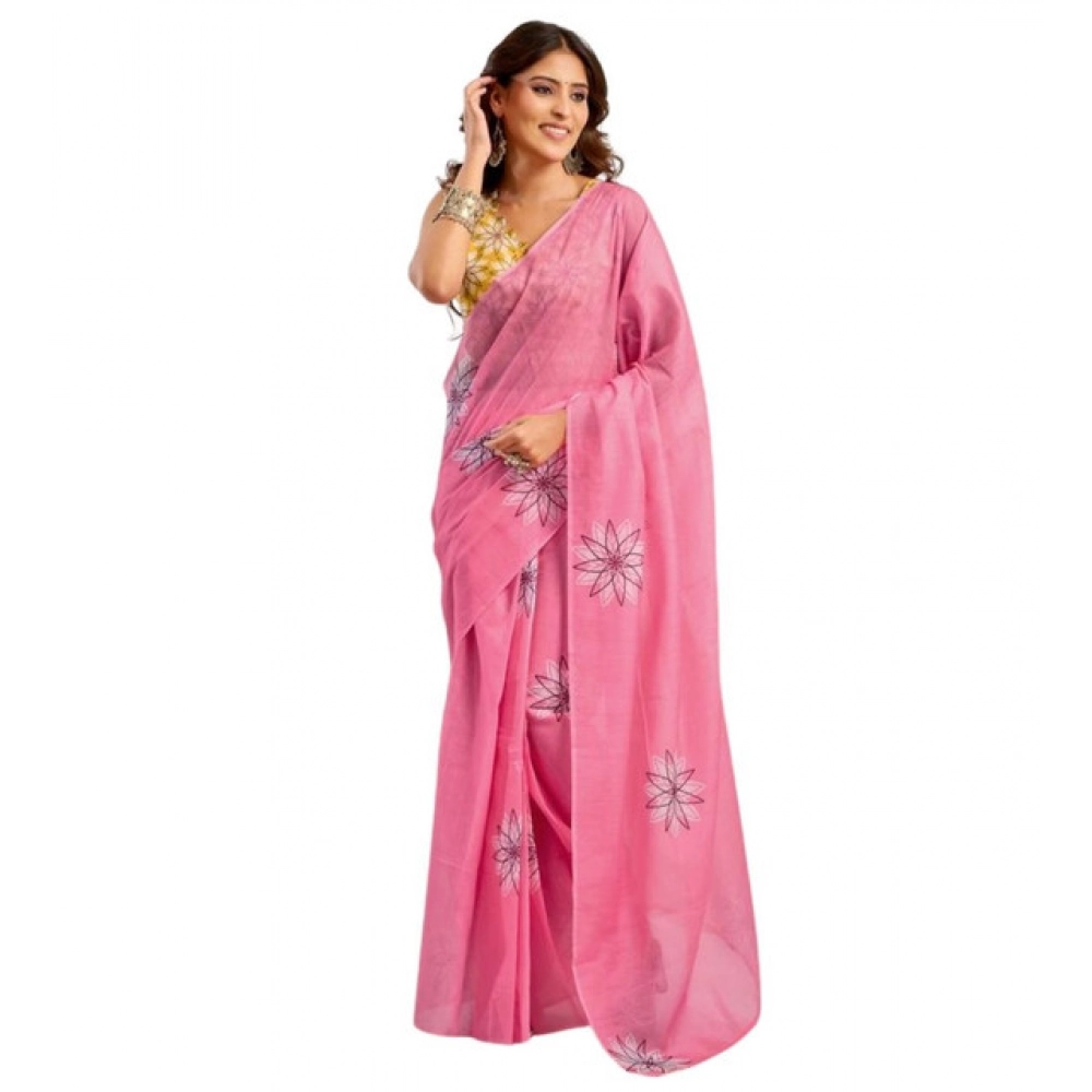 PID-65891-Women-s-Faux-Linen-Floral-Print-Ready-to-wear-Saree-With-Unstitched-Blouse-5-5-Mtr-Pink-1000x1000-1.webp