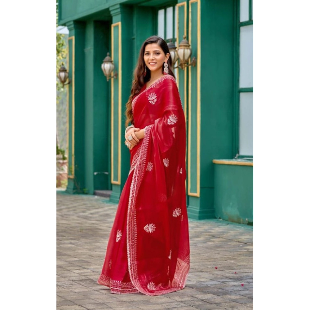 PID-65922-Women-s-Faux-Shimmer-Floral-Embroidery-Ready-to-wear-Saree-With-Unstitched-Blouse-5-5-Mtr-1000x1000-1.webp