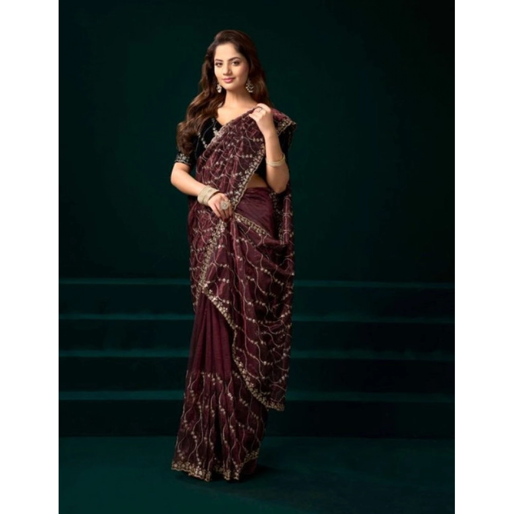 PID-65946-Women-s-Net-Sequence-Saree-With-Unstitched-Blouse-5-5-Mtr-Maroon-5-1000x1000-1.webp