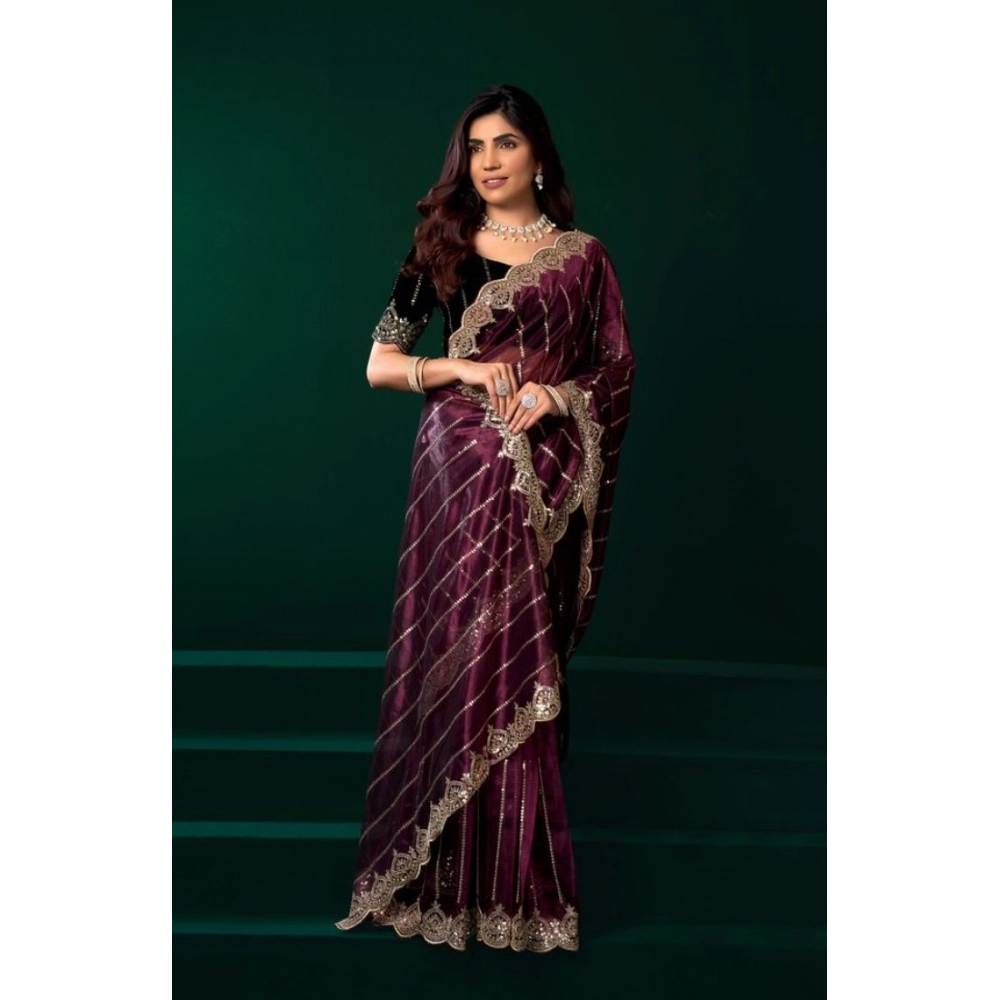 PID-65955-Women-s-Net-Sequence-Saree-With-Unstitched-Blouse-5-5-Mtr-Maroon-4-1000x1000-1.webp