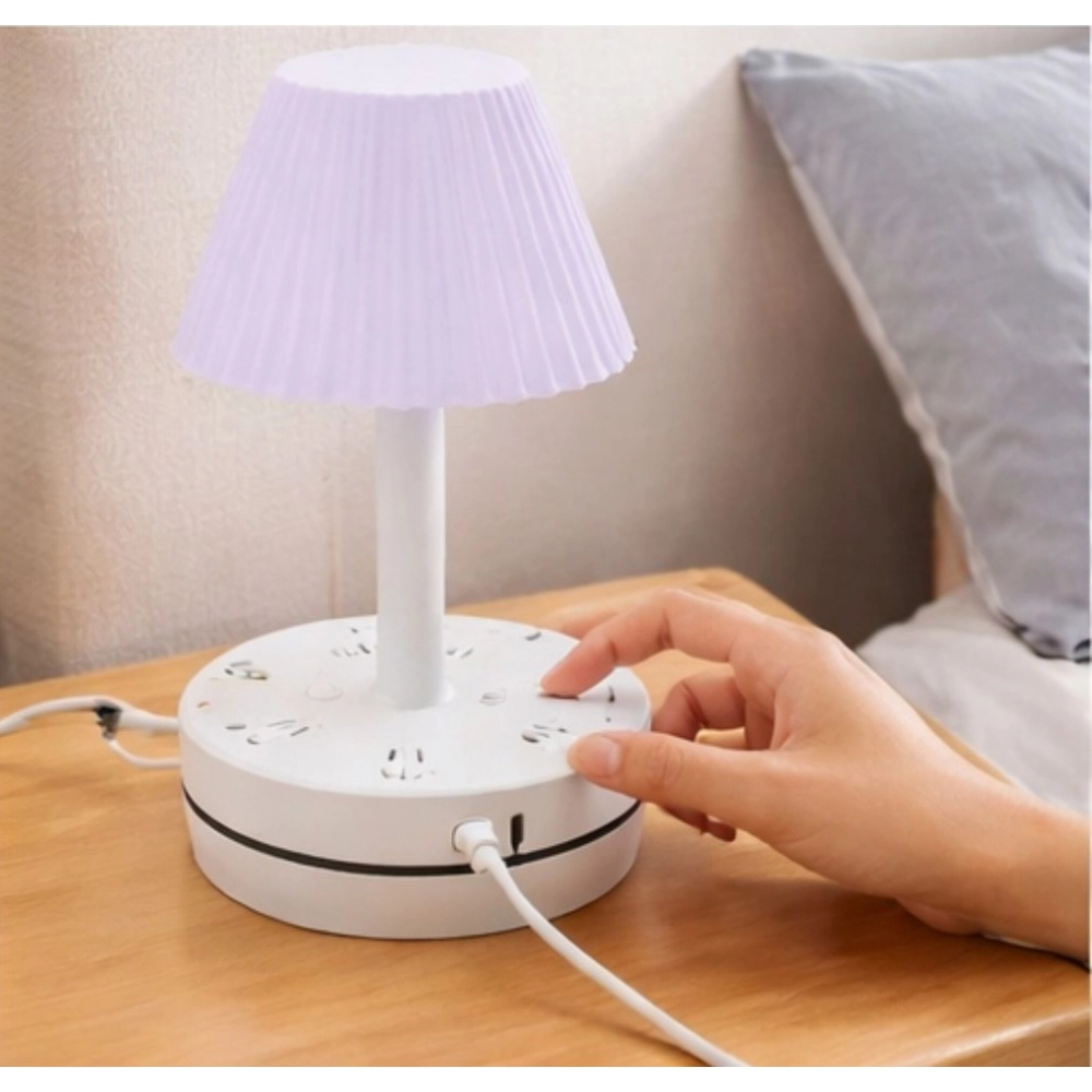 PID-65983-Plastic-LED-Ribbed-Shade-Table-Lamp-with-USB-Charging-Base-White-1-1000x1000-1.webp