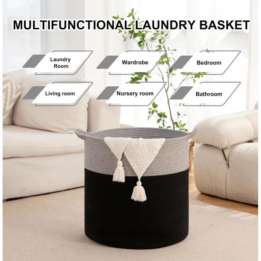 PID-66351-Cotton-Pack-Of-1-12x14-Inch-1-Pcs-Storage-Basket-For-Clothes-With-Out-Lid-Gray-Black-4-1000x1000-1.webp