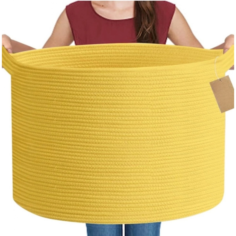 PID-66474-Cotton-Pack-Of-1-14x12-Inch-Storage-Basket-For-Clothes-With-Out-Lid-Yellow-4-1000x1000-1.webp